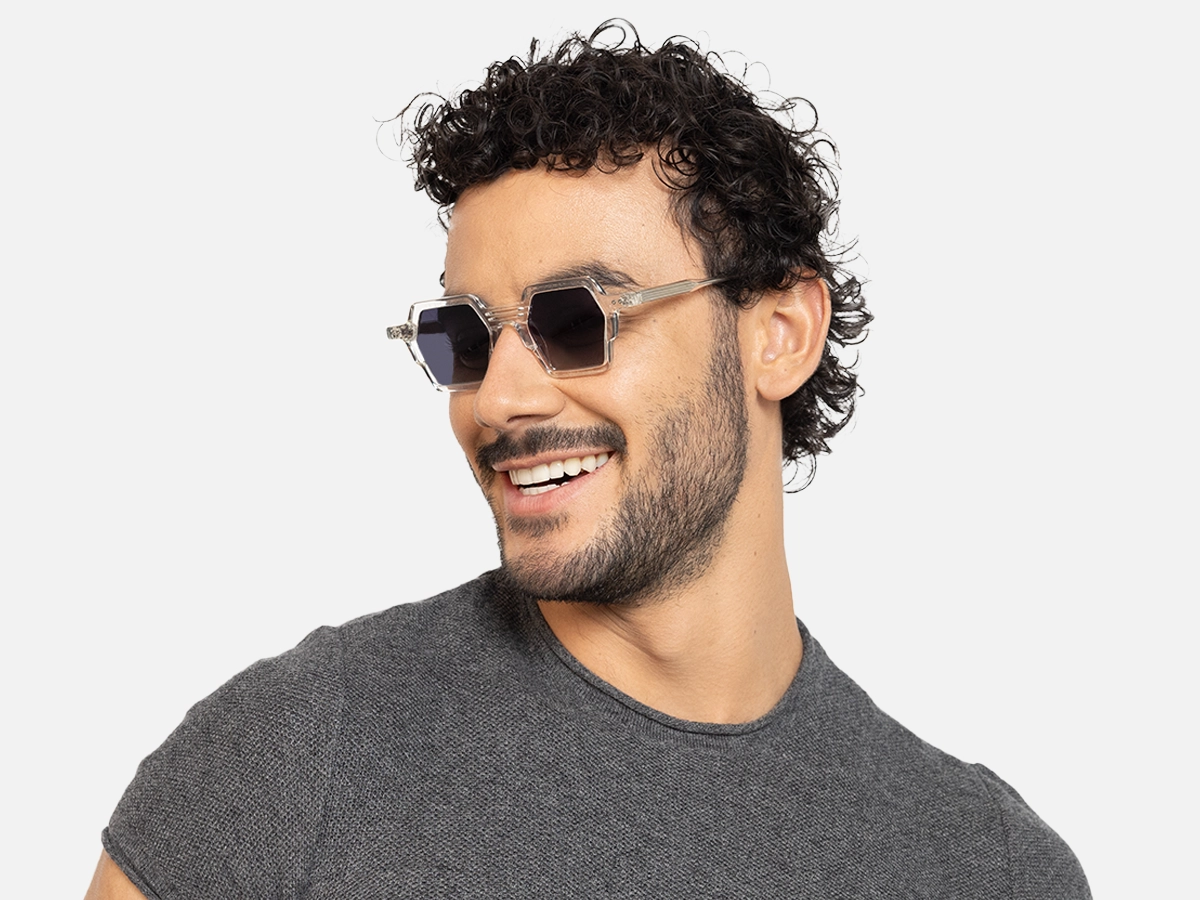 Clear Frame Sunglasses Polarized-42
