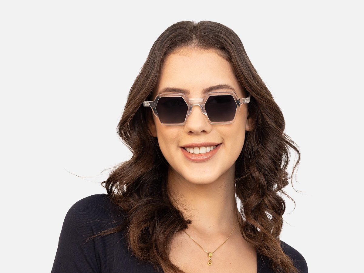 Clear Frame Sunglasses Polarized-51
