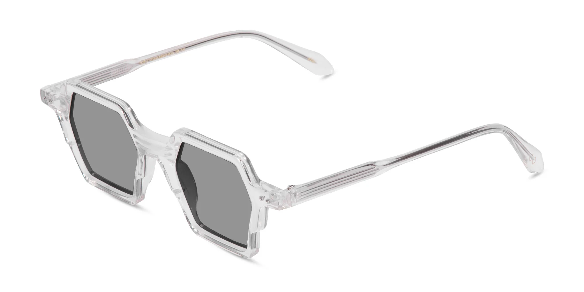 Clear Frame Sunglasses Polarized-3
