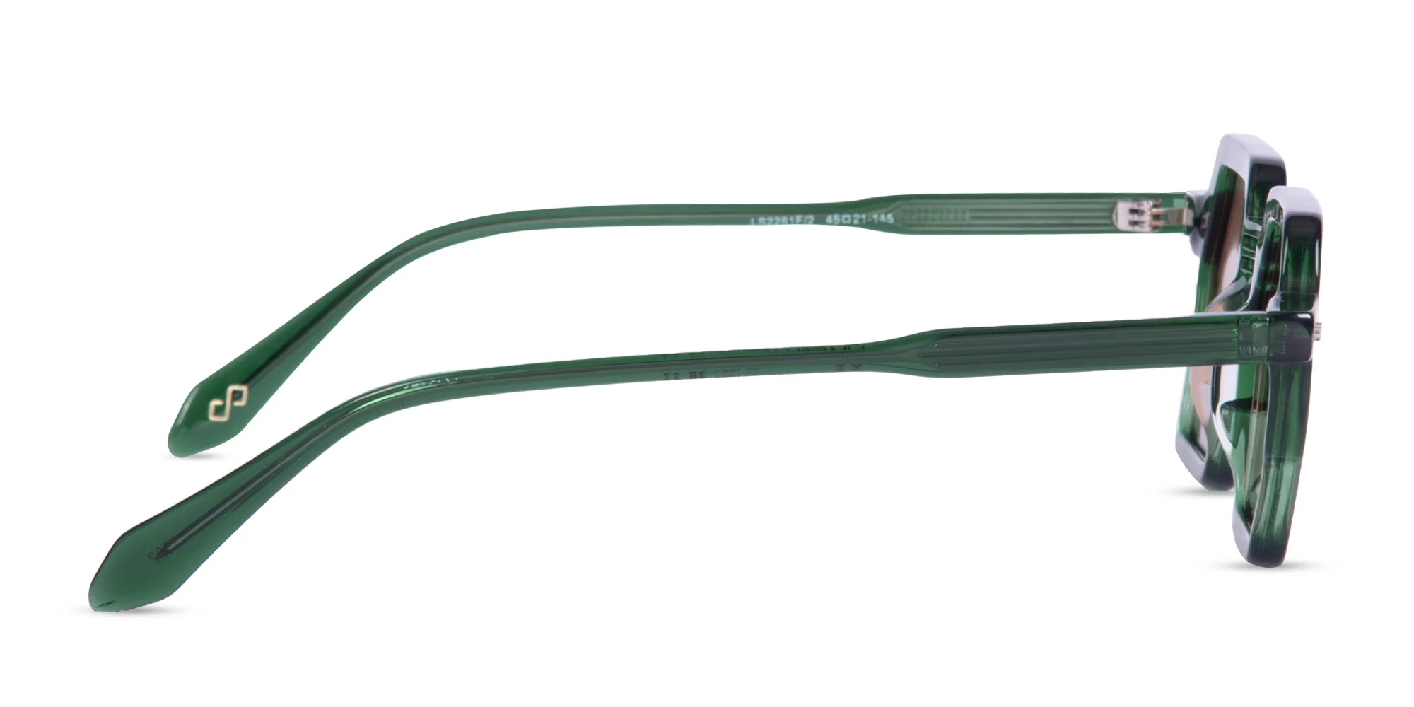 Green Frame Sunglasses-4