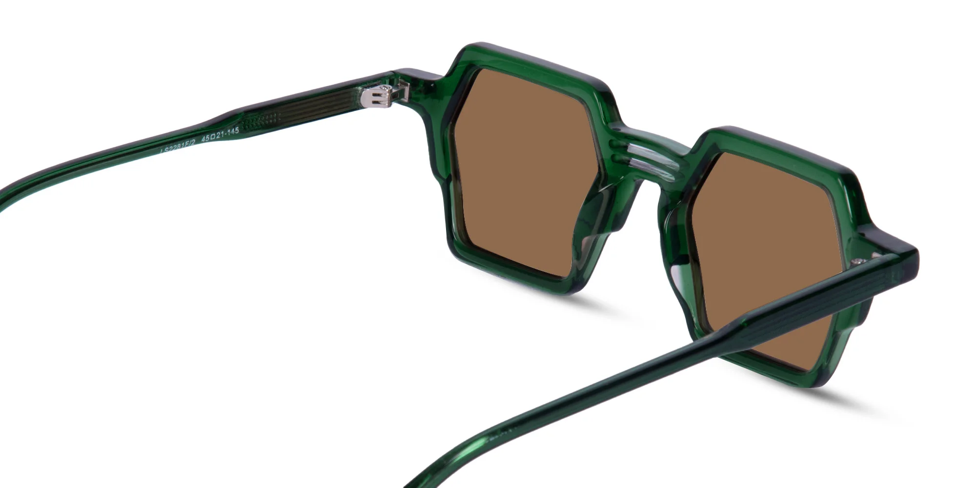 Green Frame Sunglasses-5