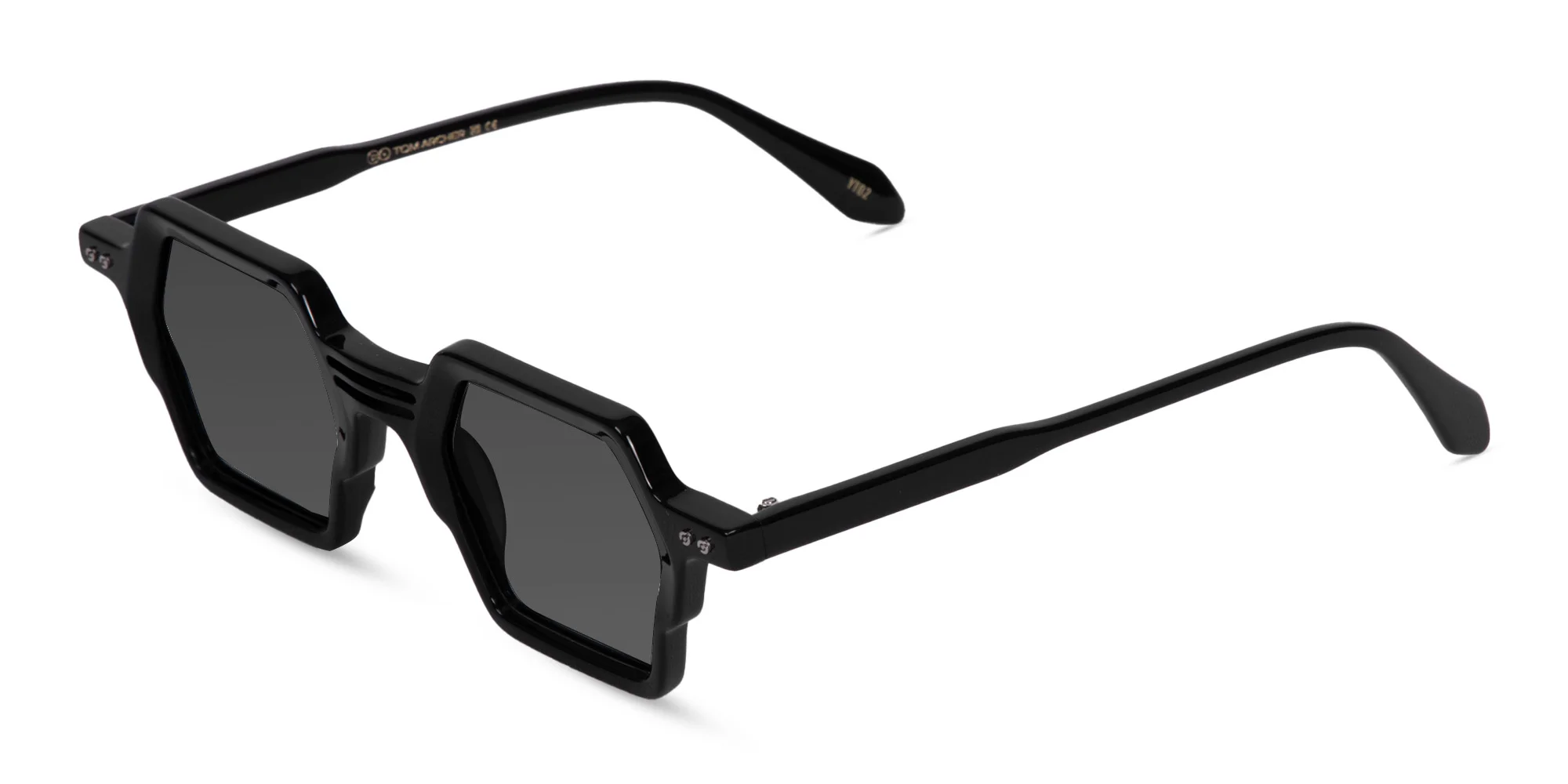 Black Hexagon Sunglasses-3 Black Hexagon Sunglasses-3