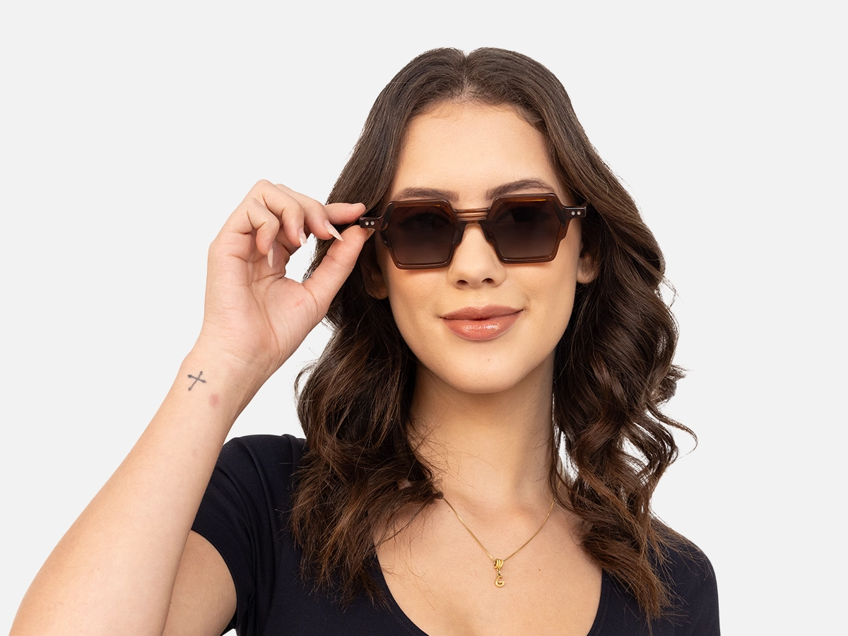 Brown Designer Sunglasses-54