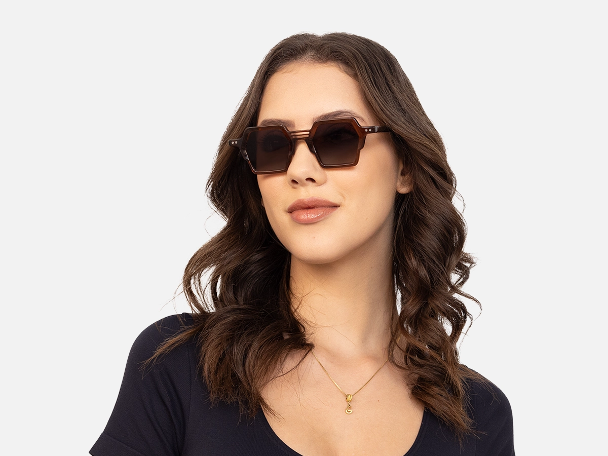 Brown Designer Sunglasses-52