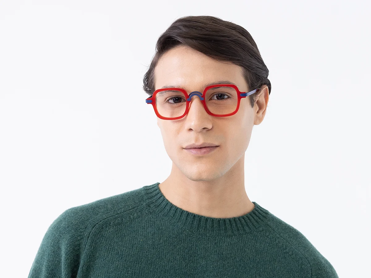 Red Square Eyeglasses 41
