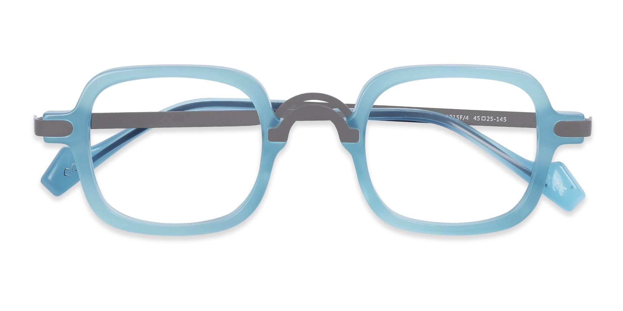 Blue Square Glasses Frame 6