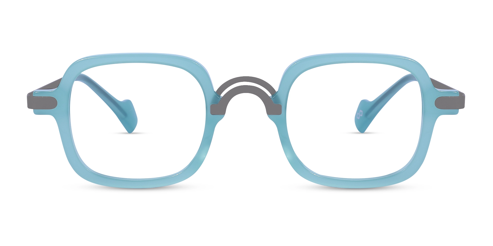 Blue Square Glasses Frame 1 Blue Square Glasses Frame 1