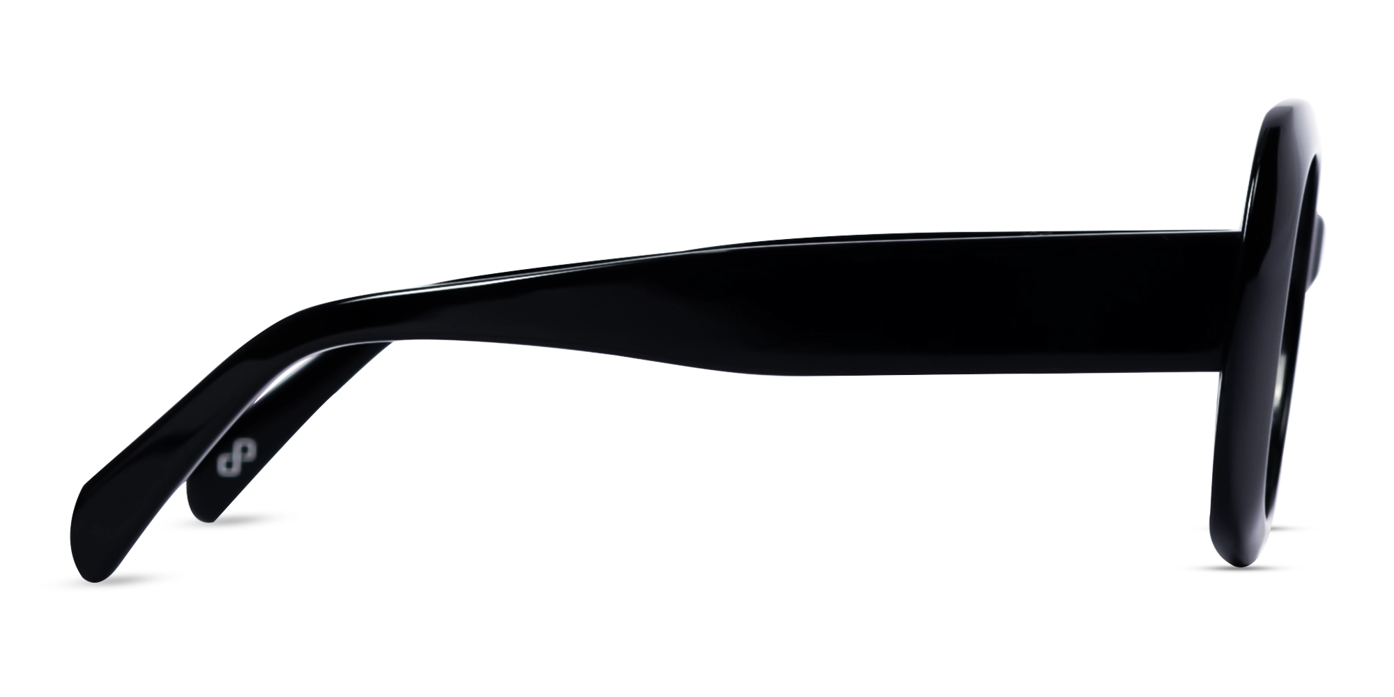 Square Polarised Dark Grey Tint Sunglasses
