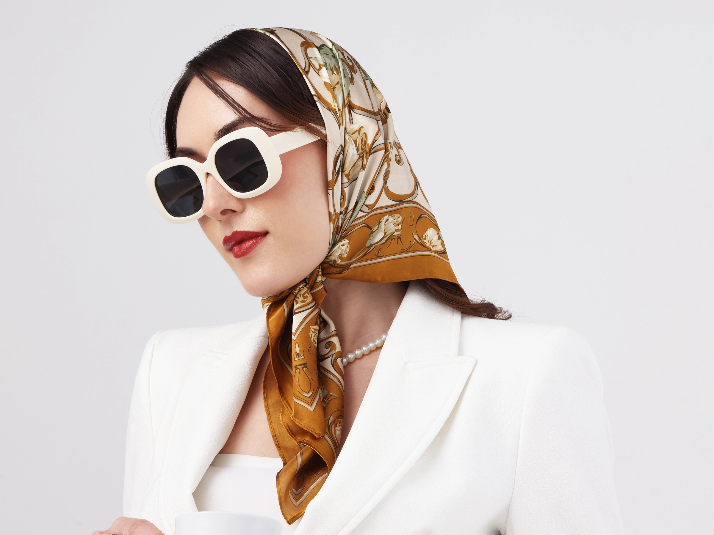 Oversized Polarised Dark Grey Tint Sunglasses