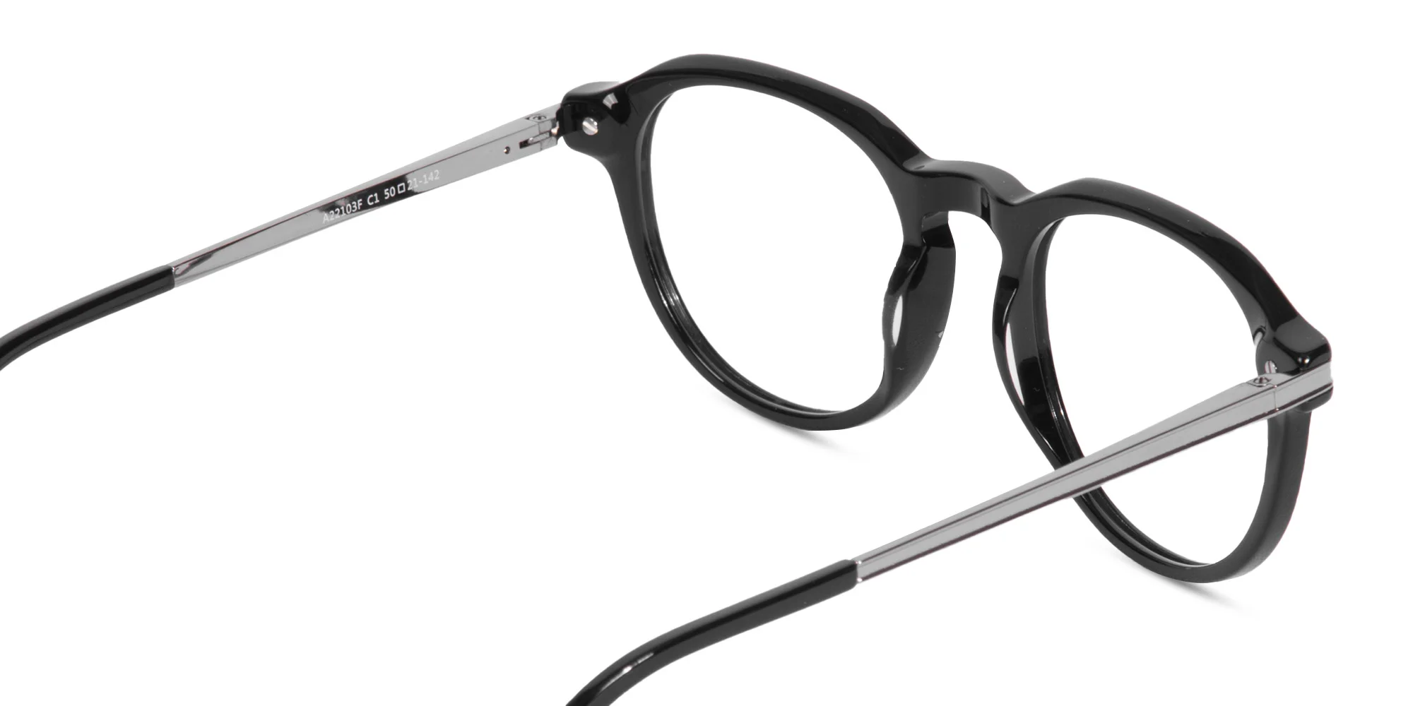 Round Acetate Eyeglasses-5