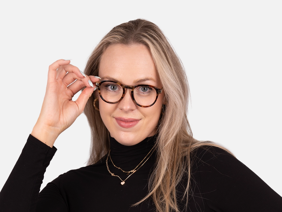 Honey Tortoise Shell Glasses-54