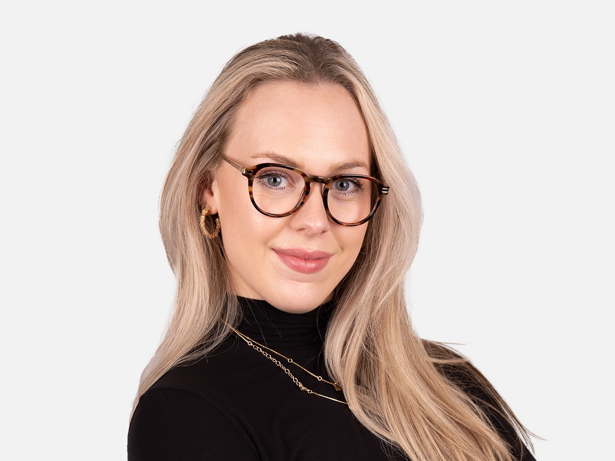 Honey Tortoise Shell Glasses-52