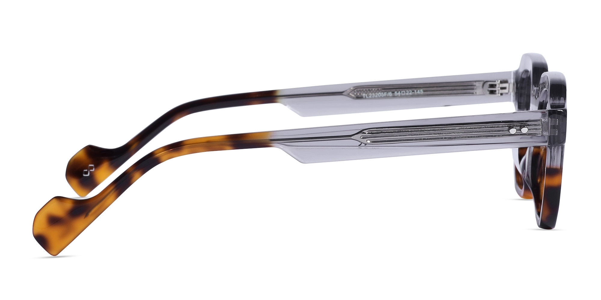 Grey Tortoise Eyeglasses-4