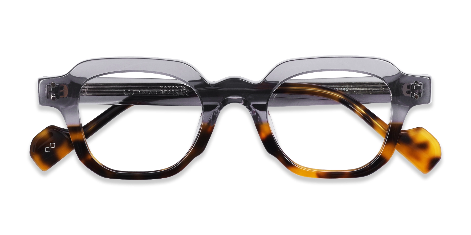 Grey Tortoise Eyeglasses-6