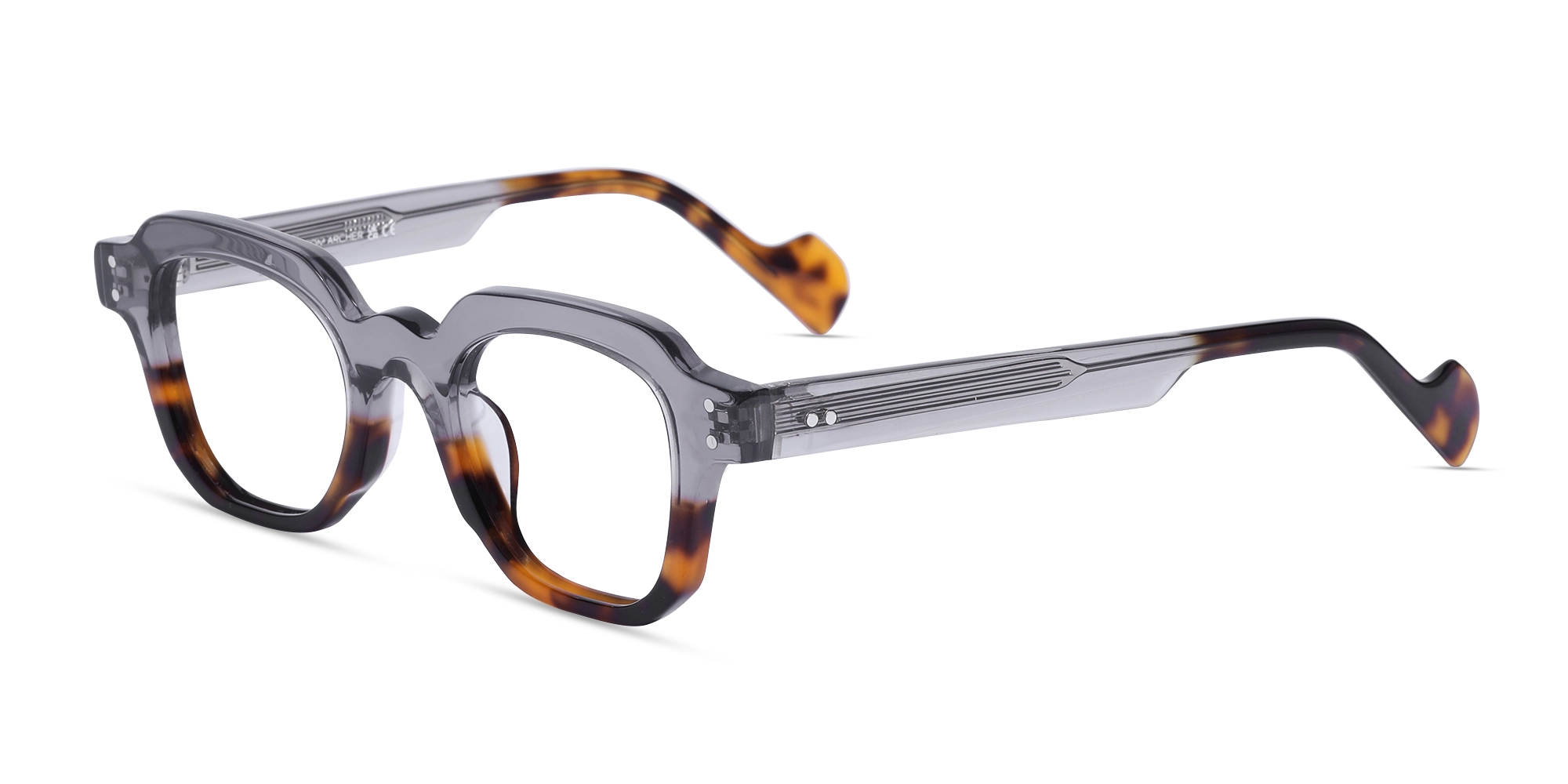 Grey Tortoise Eyeglasses-3
