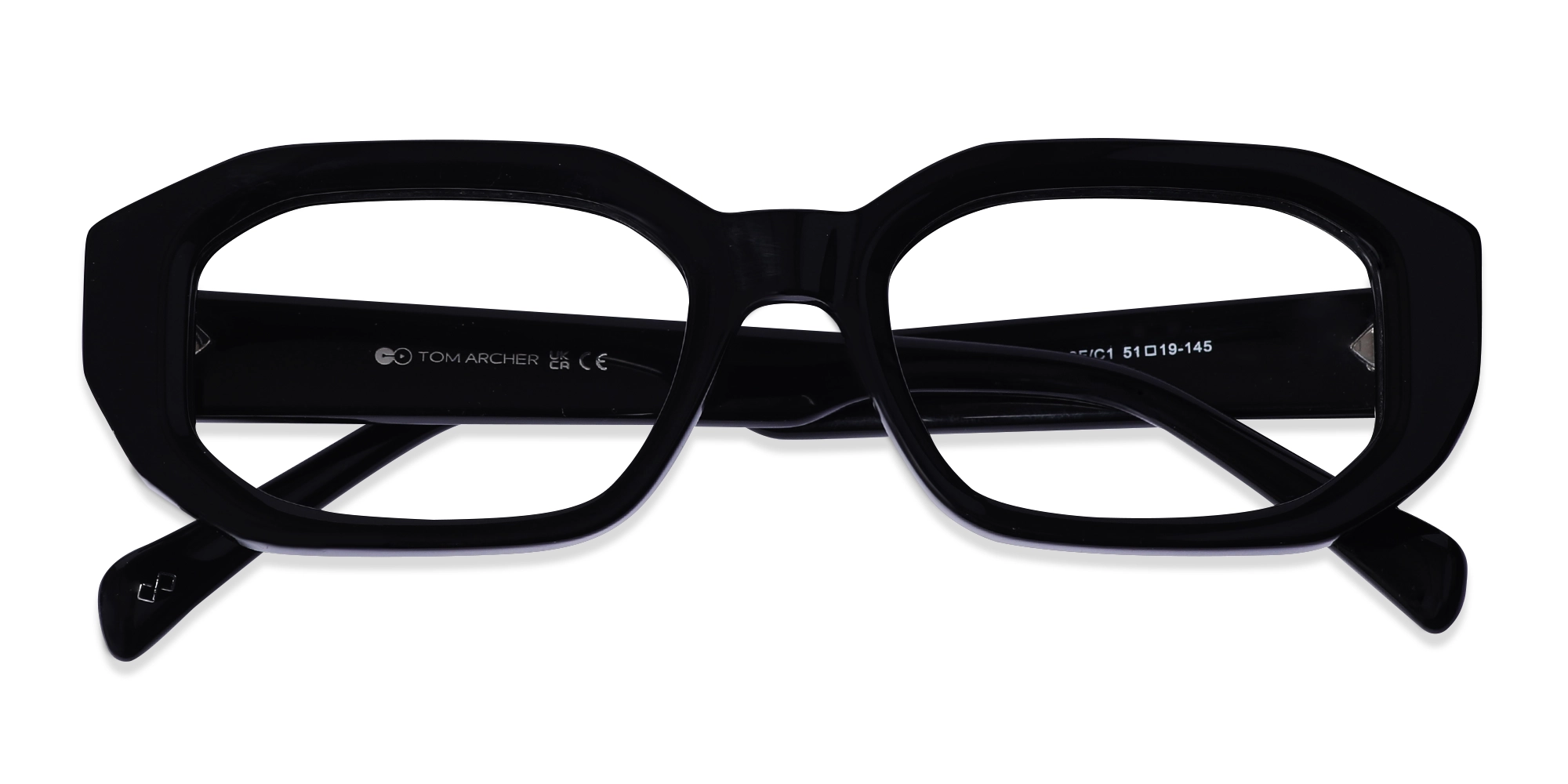 Black Rectangle Glasses-6