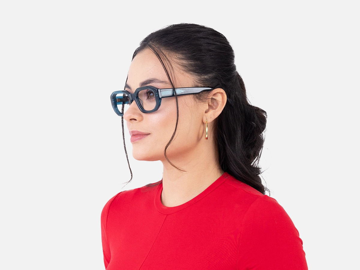 Blue Crystal Glasses-53