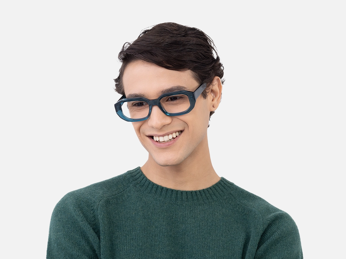 Blue Crystal Glasses-42