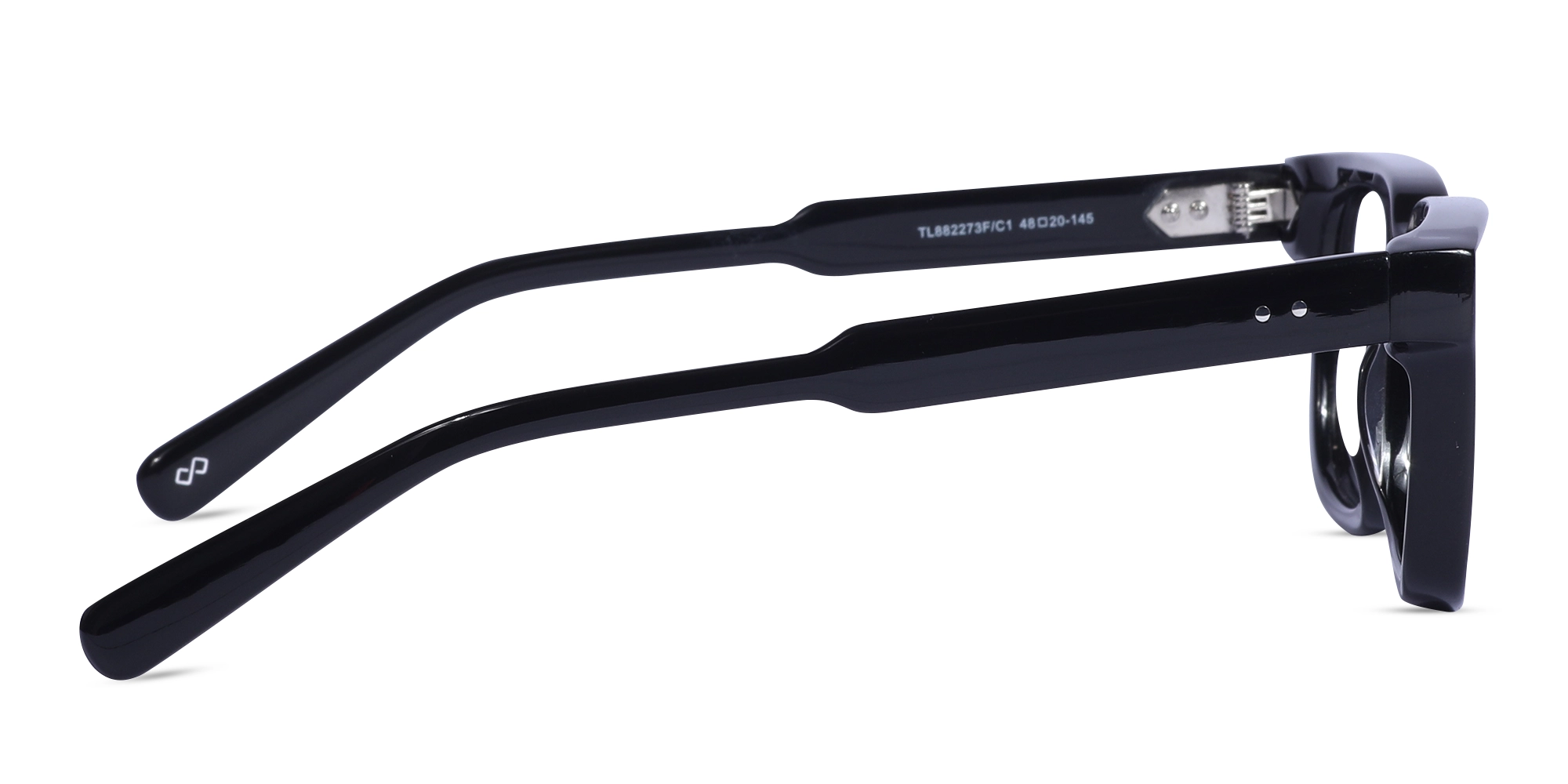 Chunky Black Glasses-4