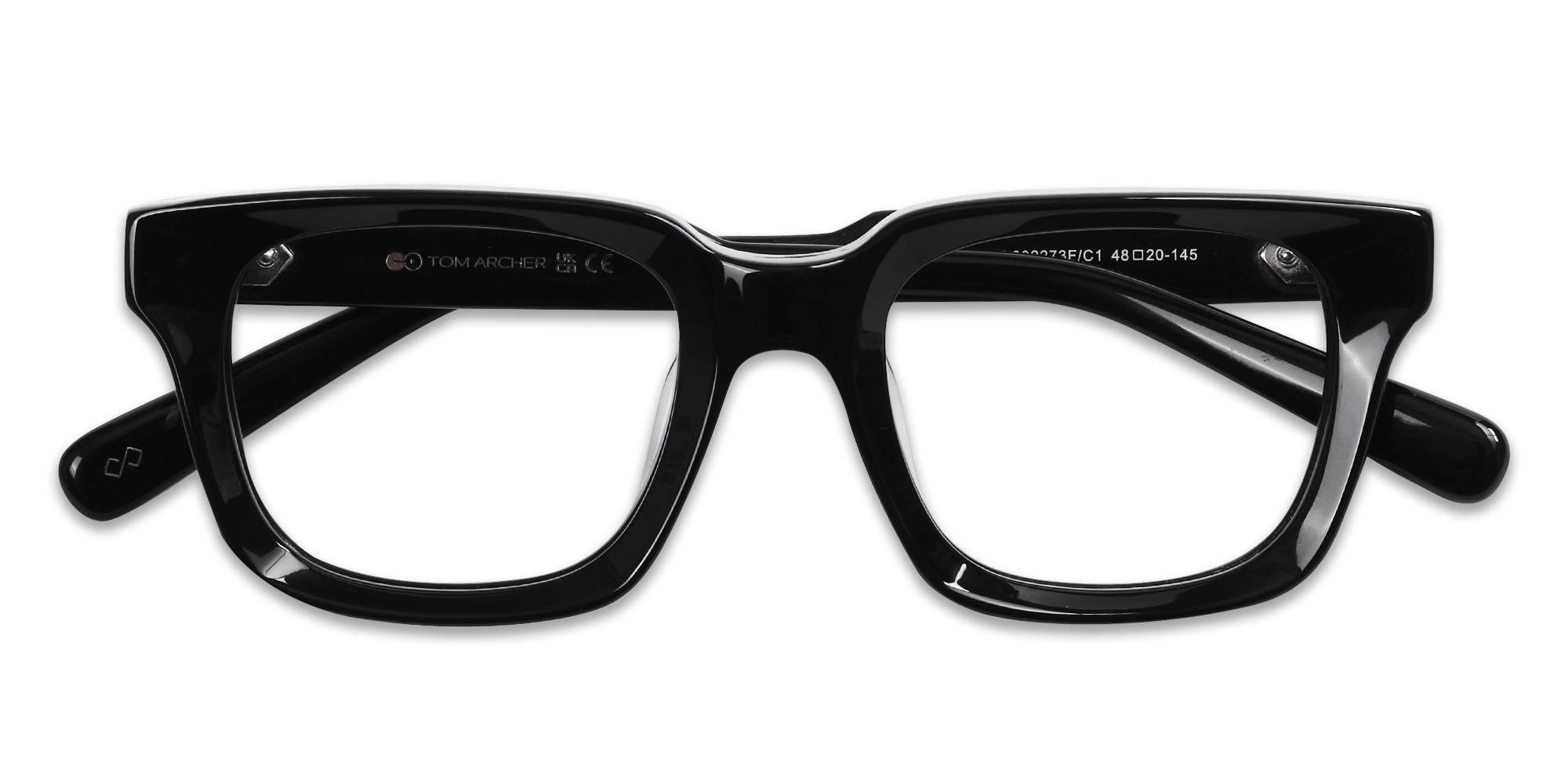 Chunky Black Glasses-6