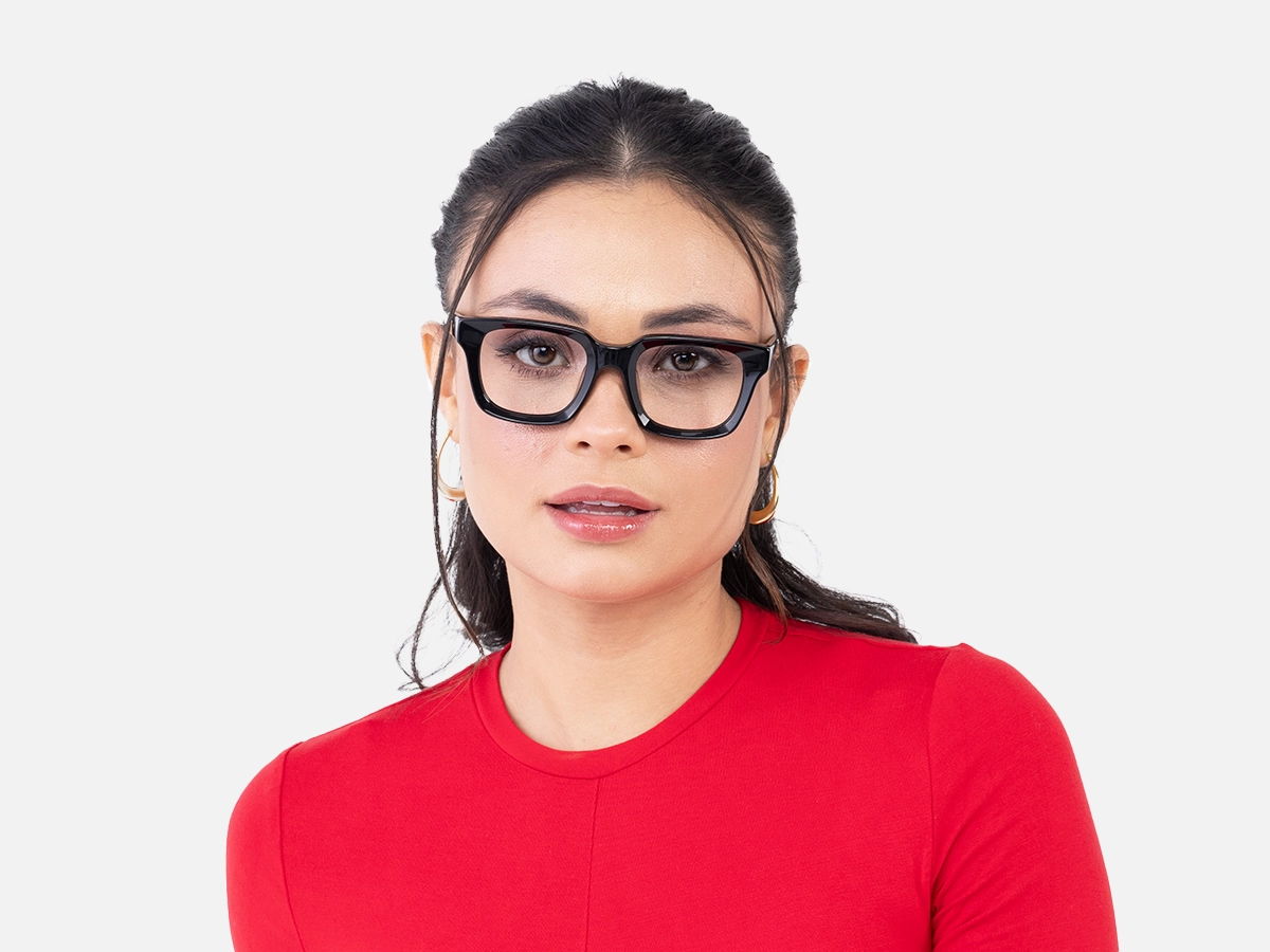 Chunky Black Glasses-51