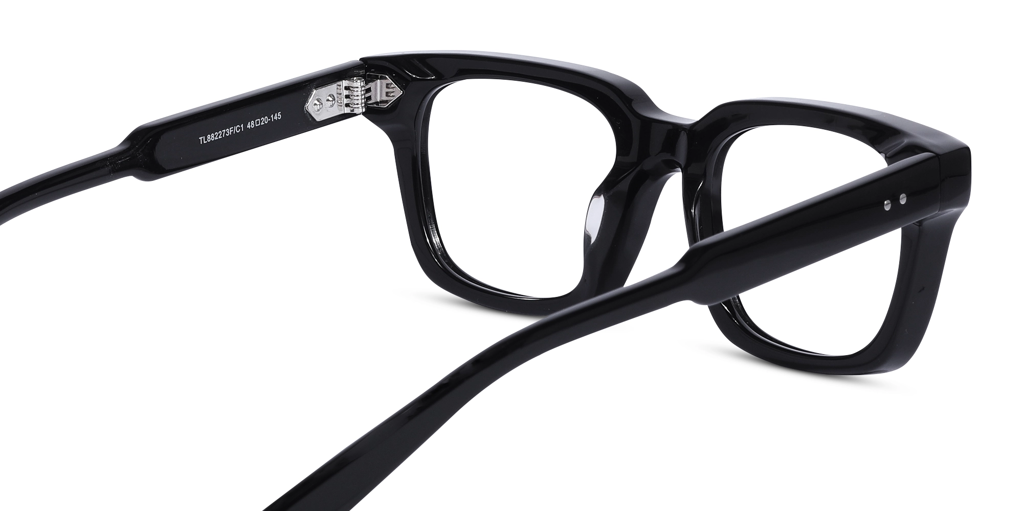 Chunky Black Glasses-5