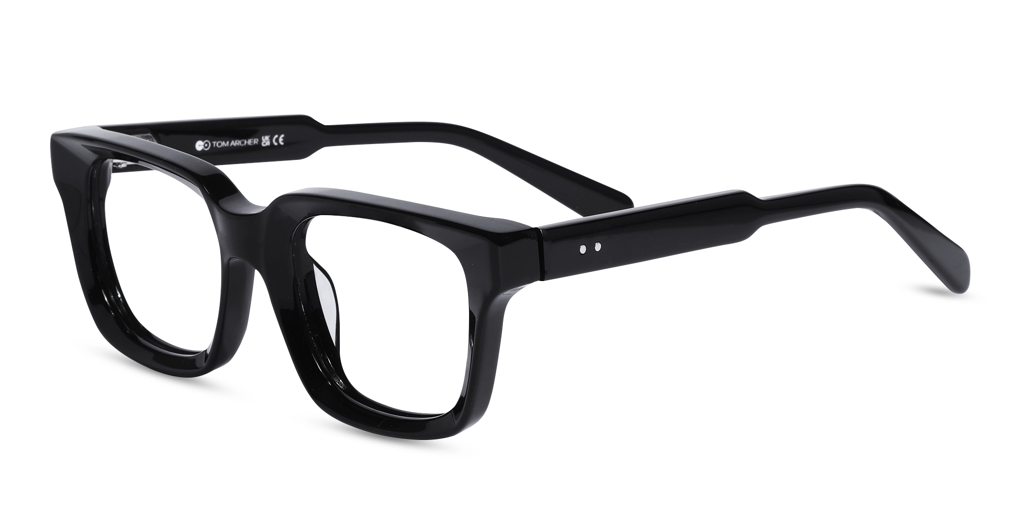 Chunky Black Glasses-3