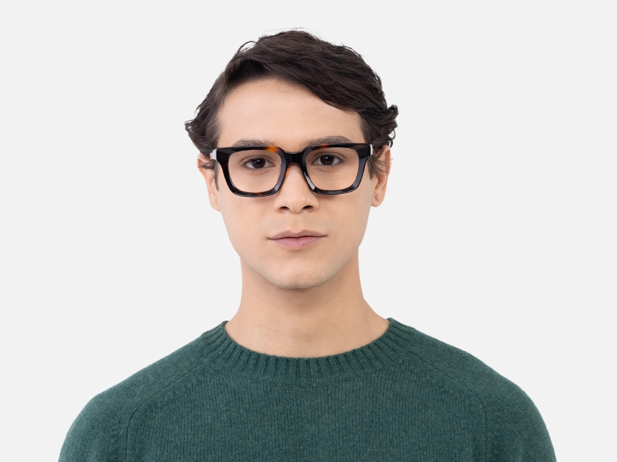 Dark Tortoiseshell Glasses-41