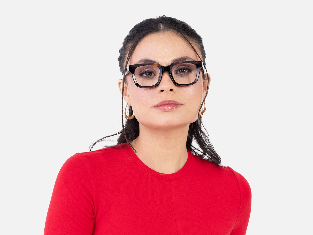 Dark Tortoiseshell Glasses-51