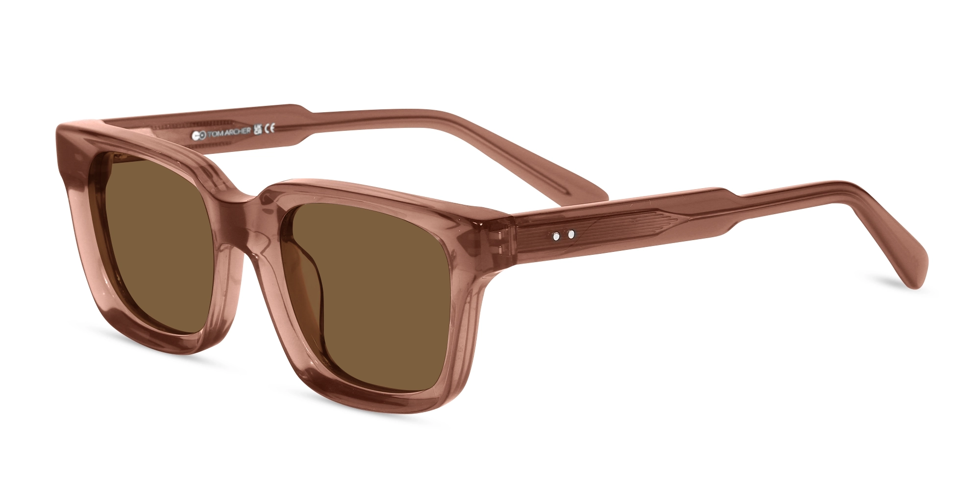 Solid Dark Brown Tint Sunglasses-3 Solid Dark Brown Tint Sunglasses-3