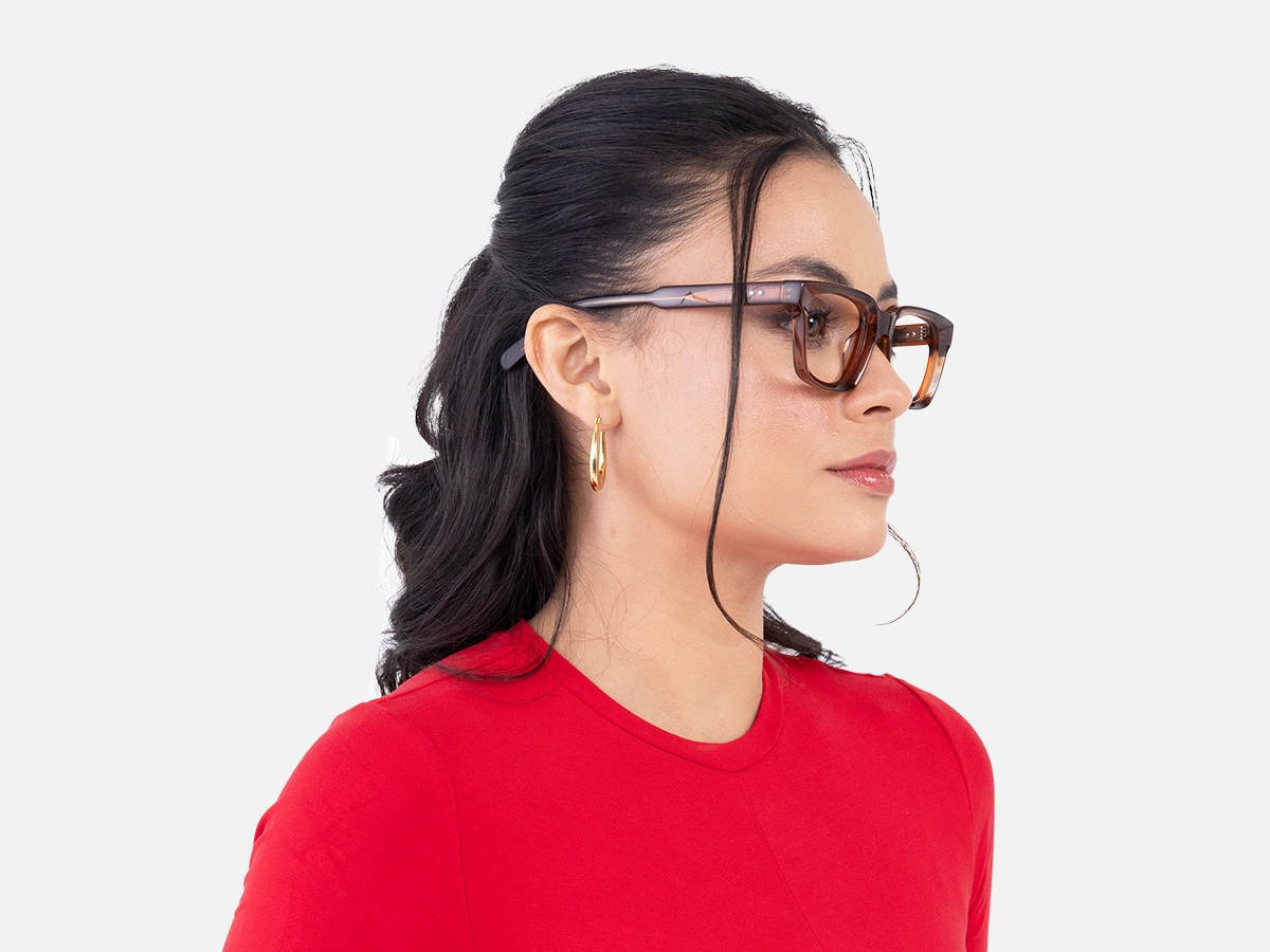 Light Brown Glasses Frame-52