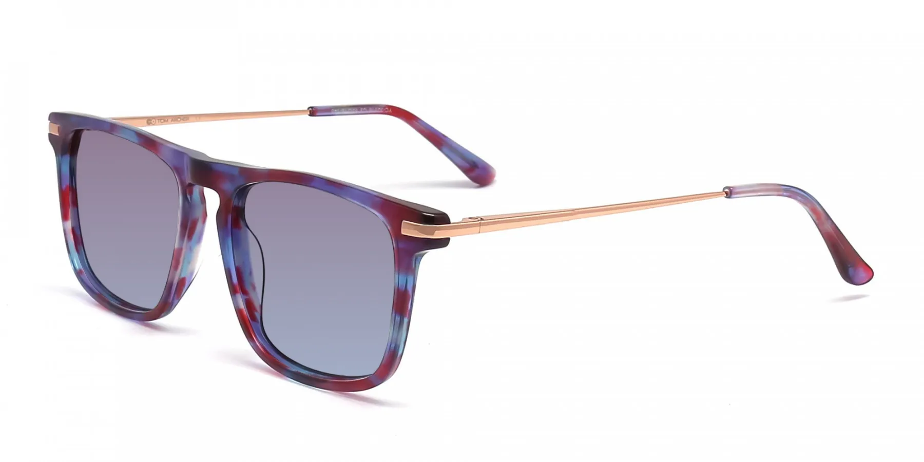 square tortoise shell sunglasses-2