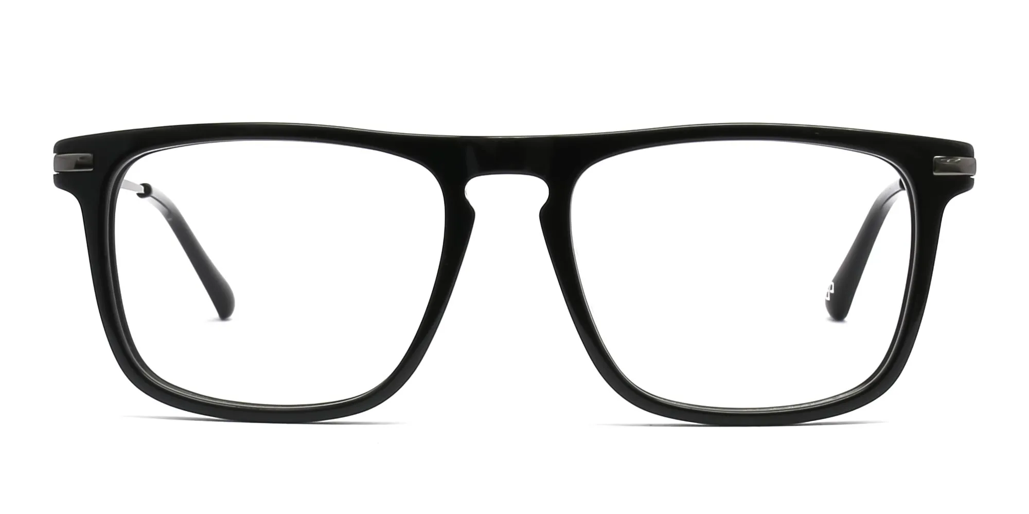 Glossy black spectacles-2