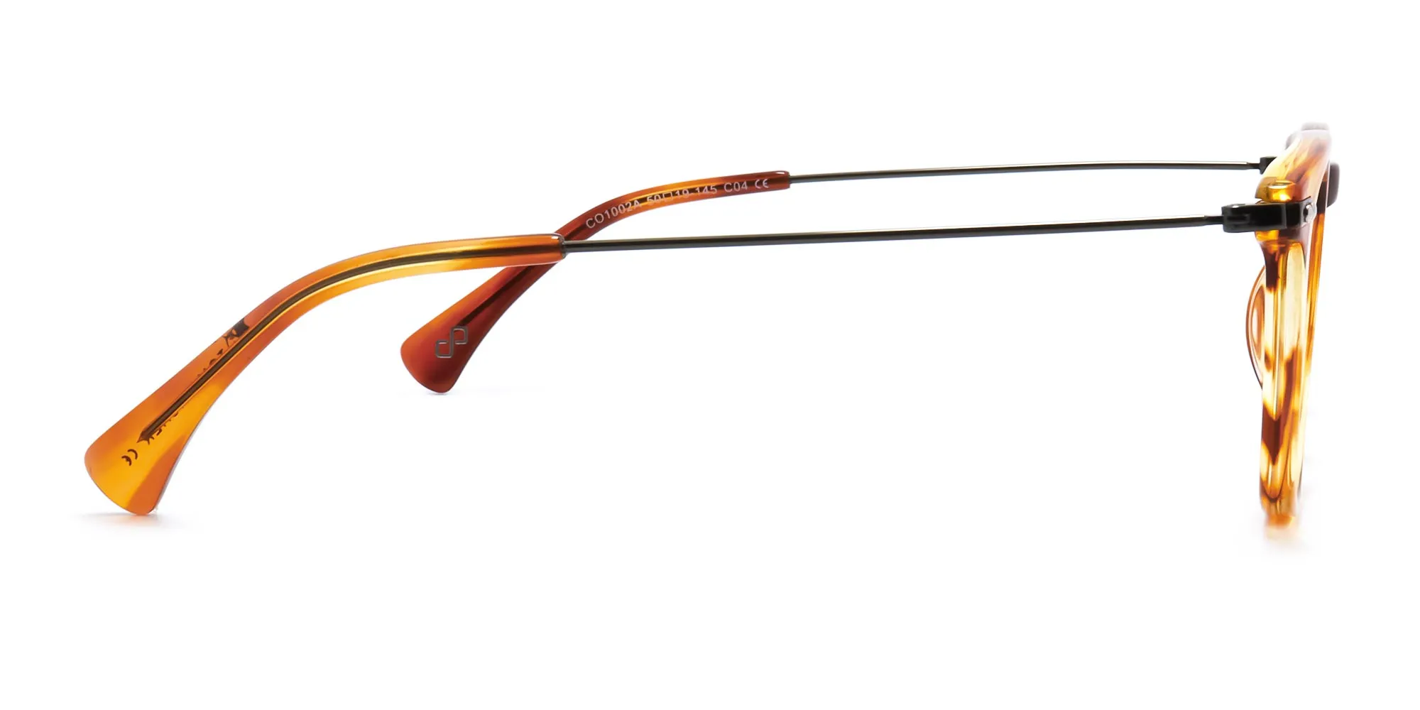 orange square glasses -2