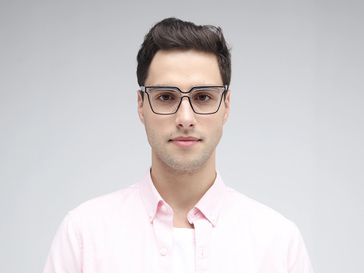 Clear Black Unisex Glasses 41