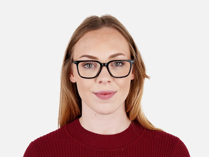 black rectangular full rim glasses frames-2