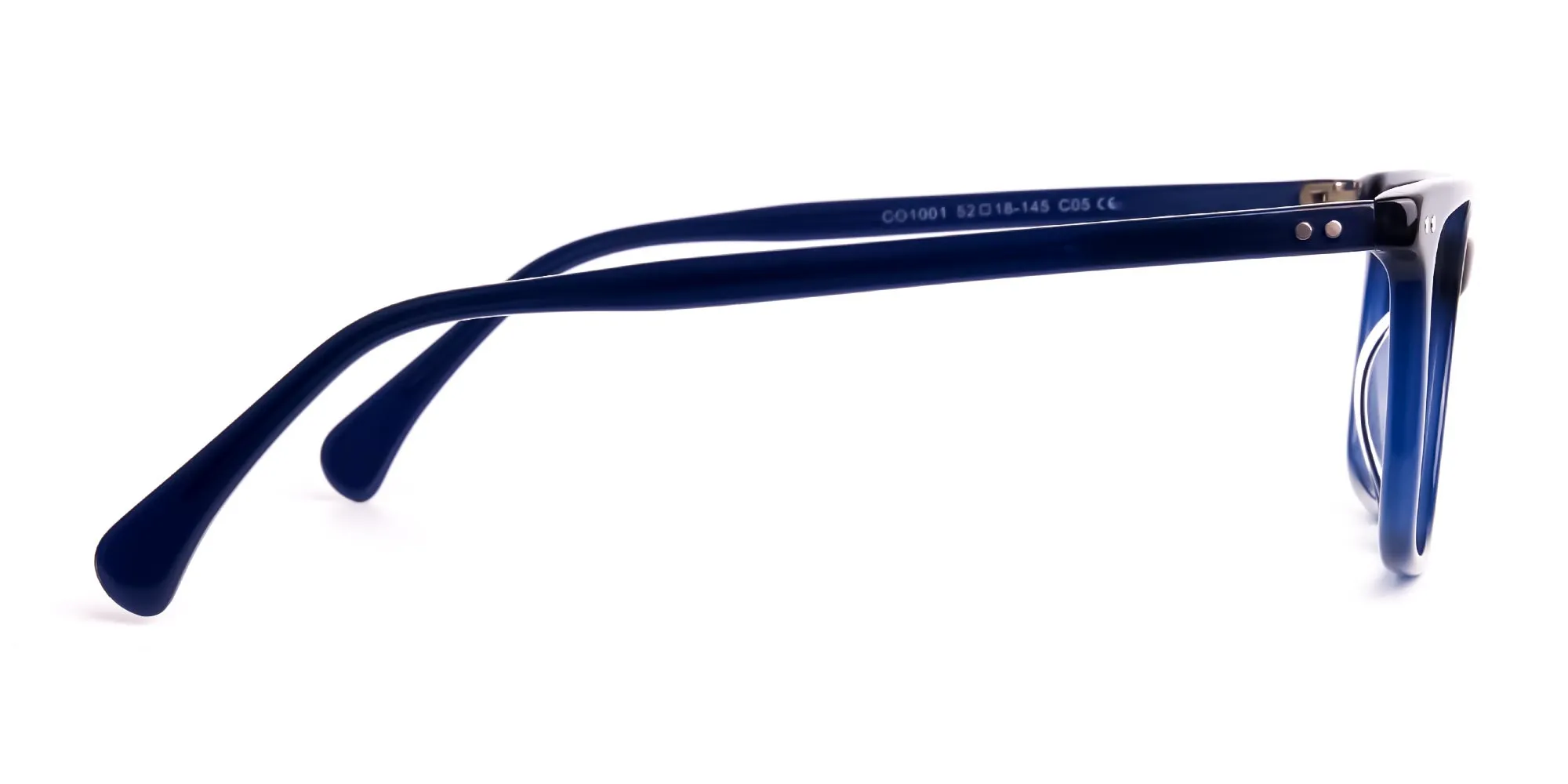 Tom Archer DARCY 5 Dark Navy Blue Rectangle glasses for unisex