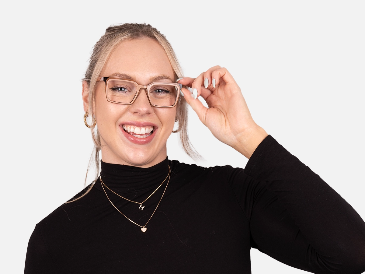 Brown Designer Glasses- 54