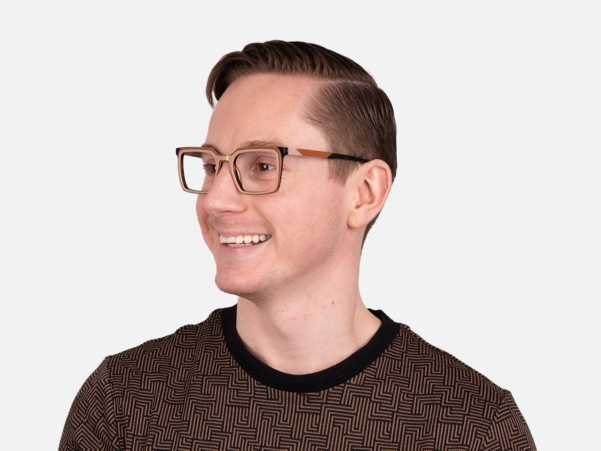 Brown Designer Glasses- 43