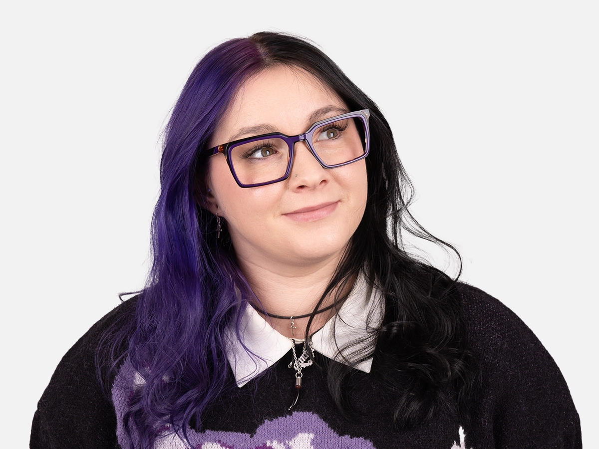 Purple Spectacle Frames-57