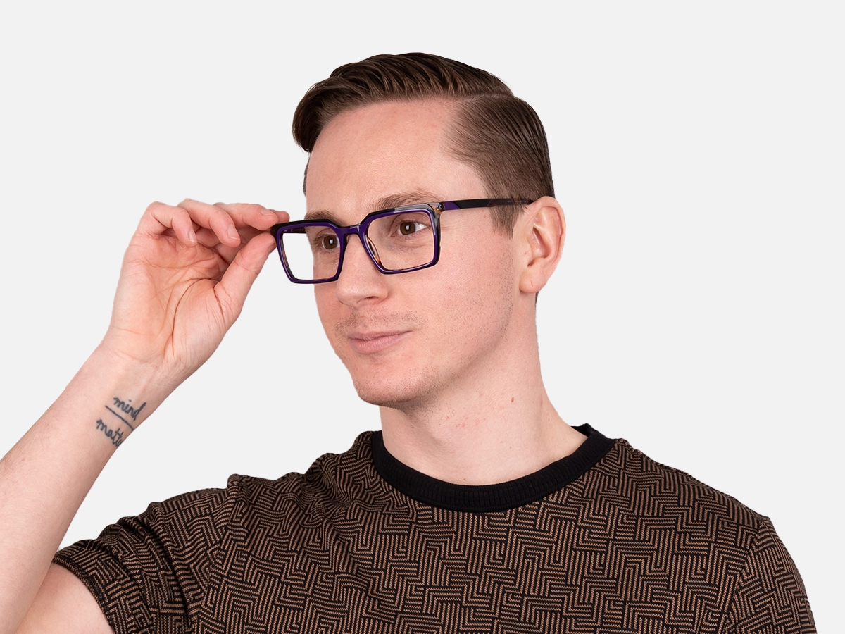 Purple Spectacle Frames-43
