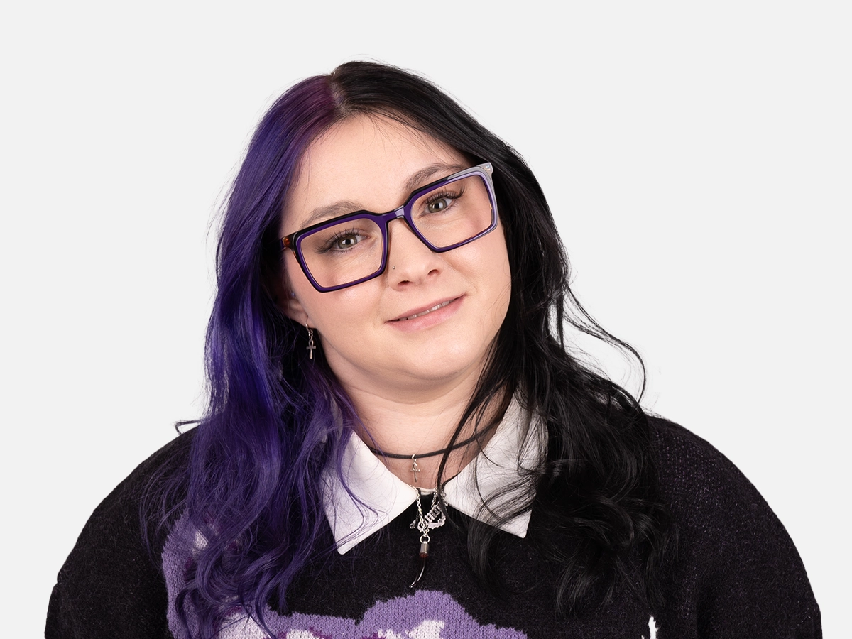 Purple Spectacle Frames-55