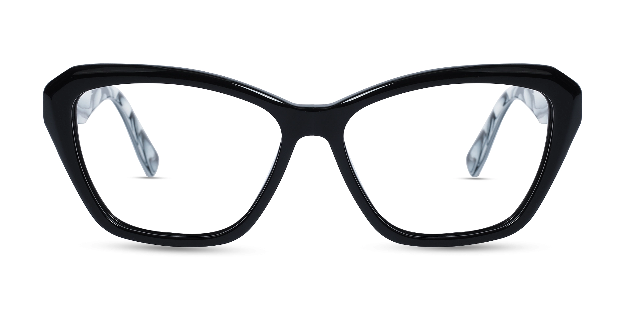 Square Frame Black Glasses-1