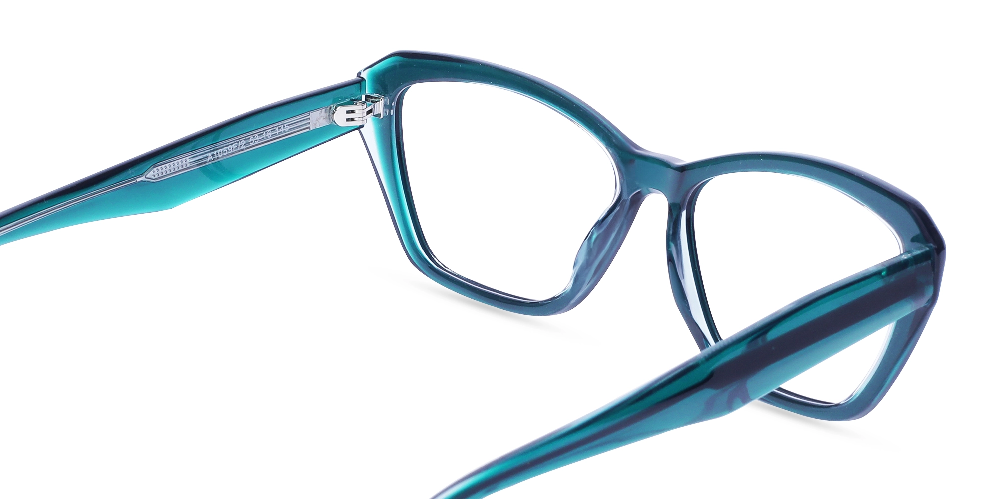 Square Blue Glasses-5