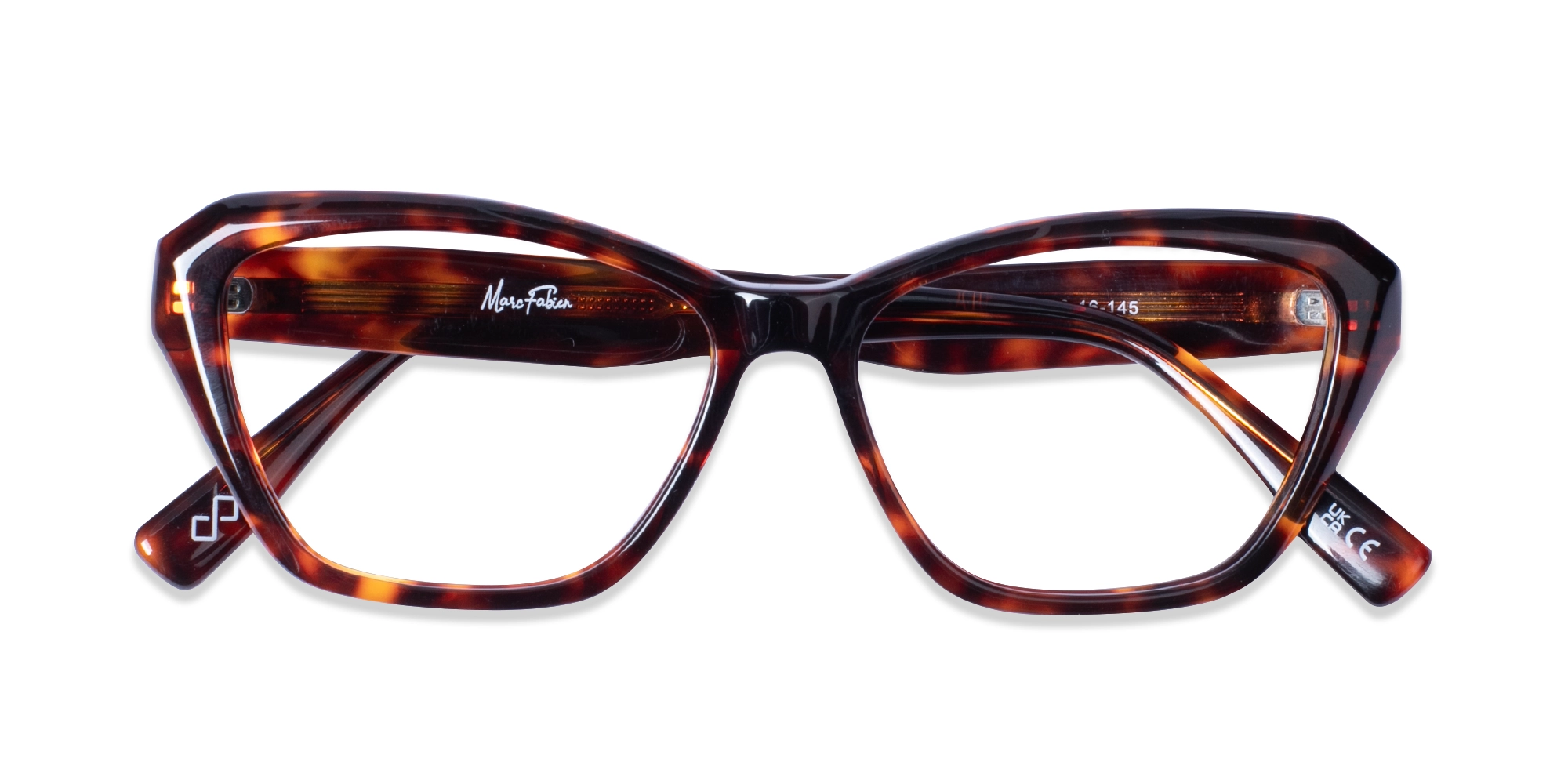 Red Tortoise Square Glasses-6