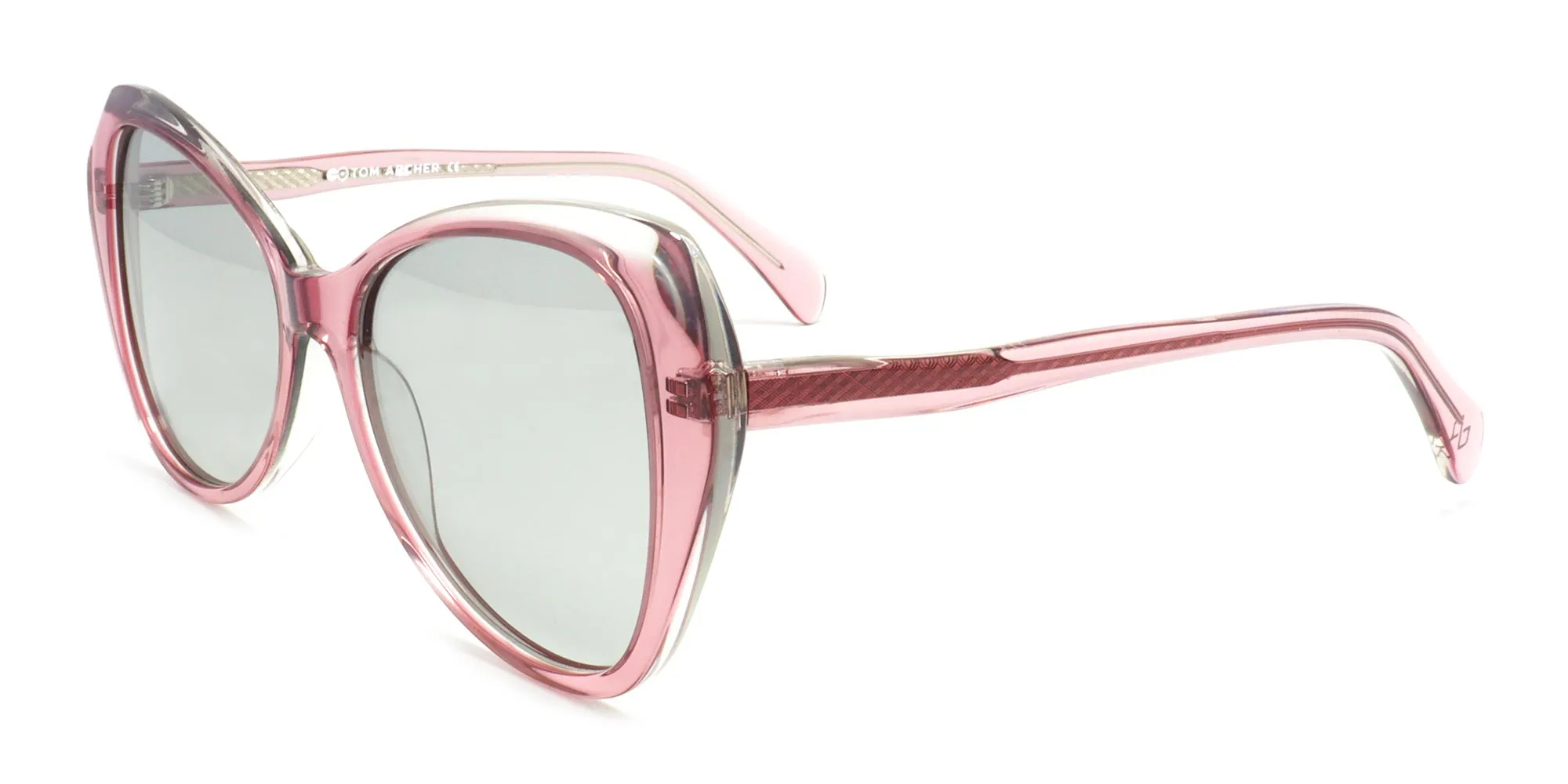 Red Frame Butterfly Shaped Sunglasses-2 Red Frame Butterfly Shaped Sunglasses-2