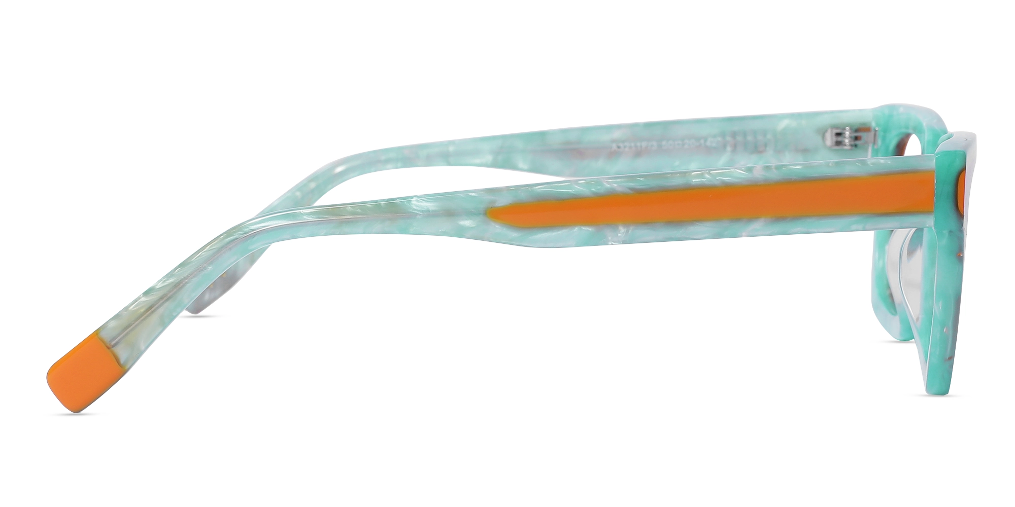 Marble Rectangle Glasses-4