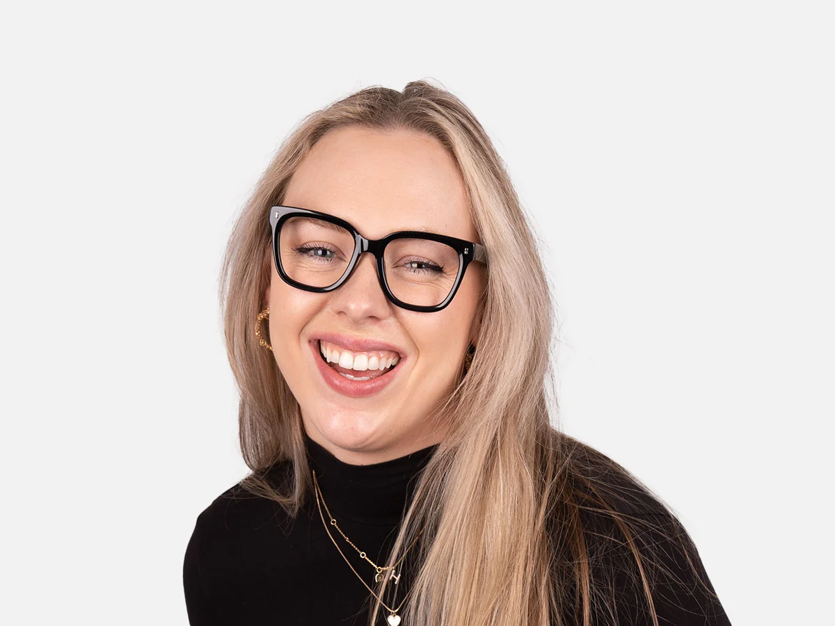Black Square Reading Glasses-7