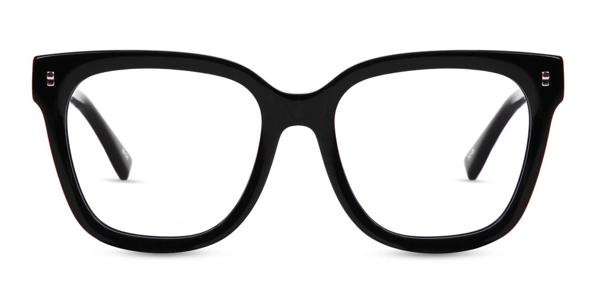 Black Square Reading Glasses-1