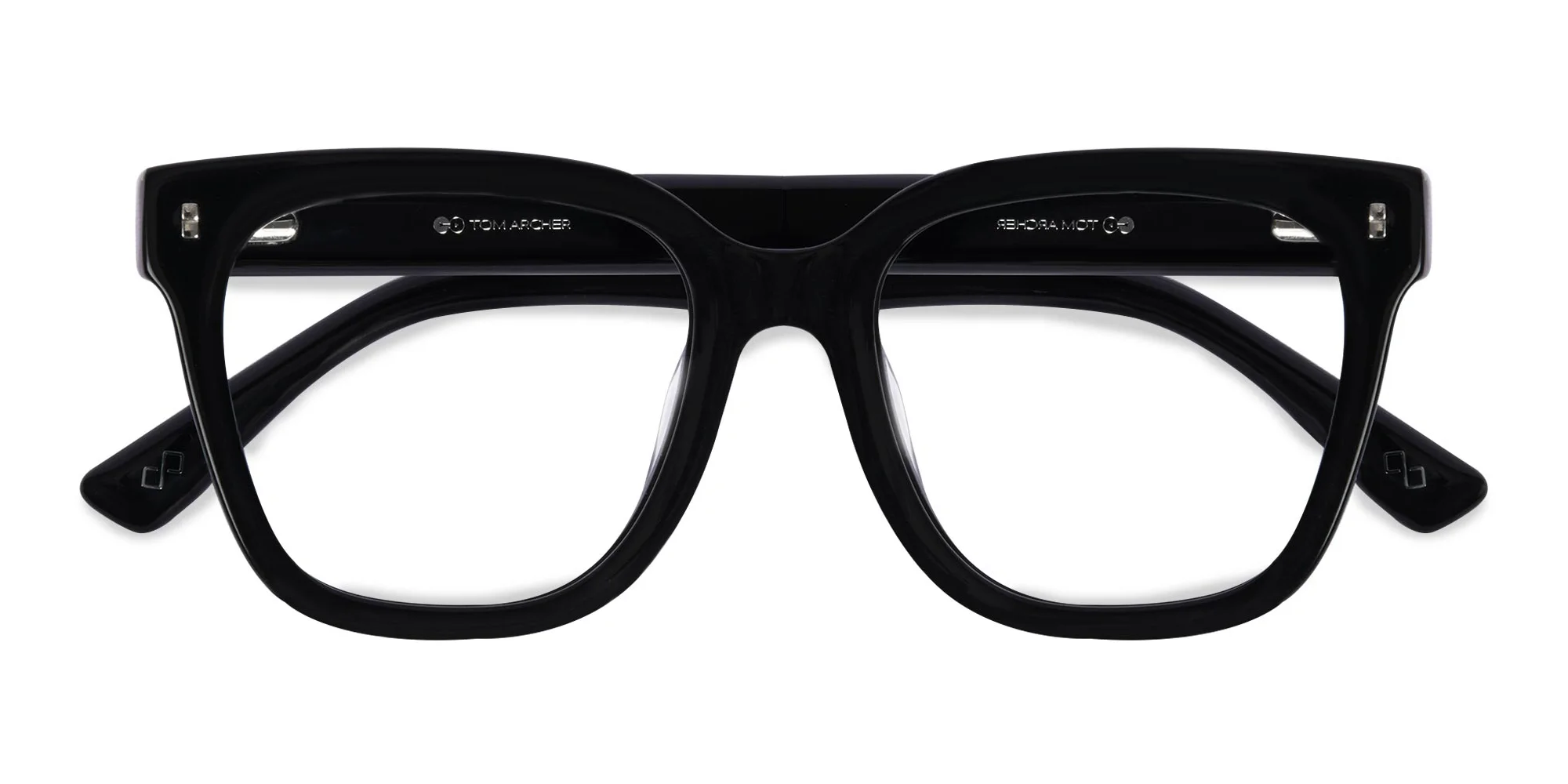 Black Square Reading Glasses-6